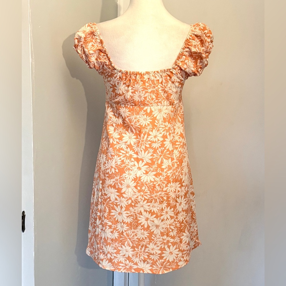 Blu Pepper Super Cute Button Front Mini Dress - image 2